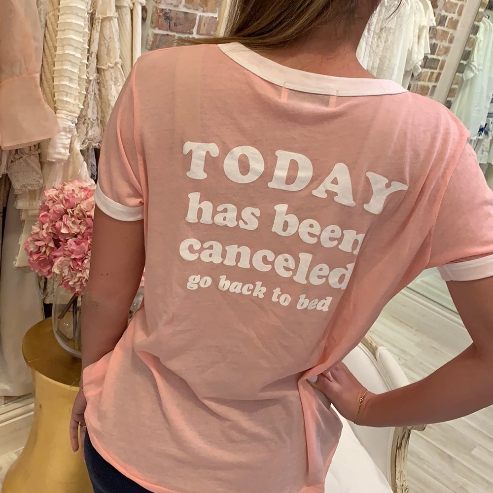 Wildfox “Cancelled” Tee